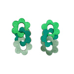 Charger l’image dans la galerie Boucles d’oreilles 3 Marguerites en cuir 6 coloris