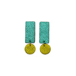 Charger l’image dans la galerie Boucles d'oreilles Rectangle en cuir 7 coloris