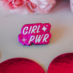 Charger l’image dans la galerie Pin's en cuir Girlpower