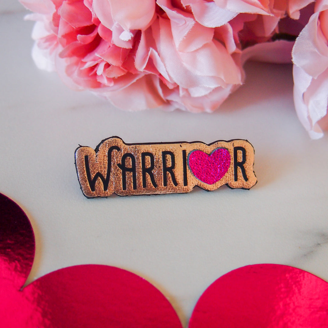 Pin's en cuir Warrior