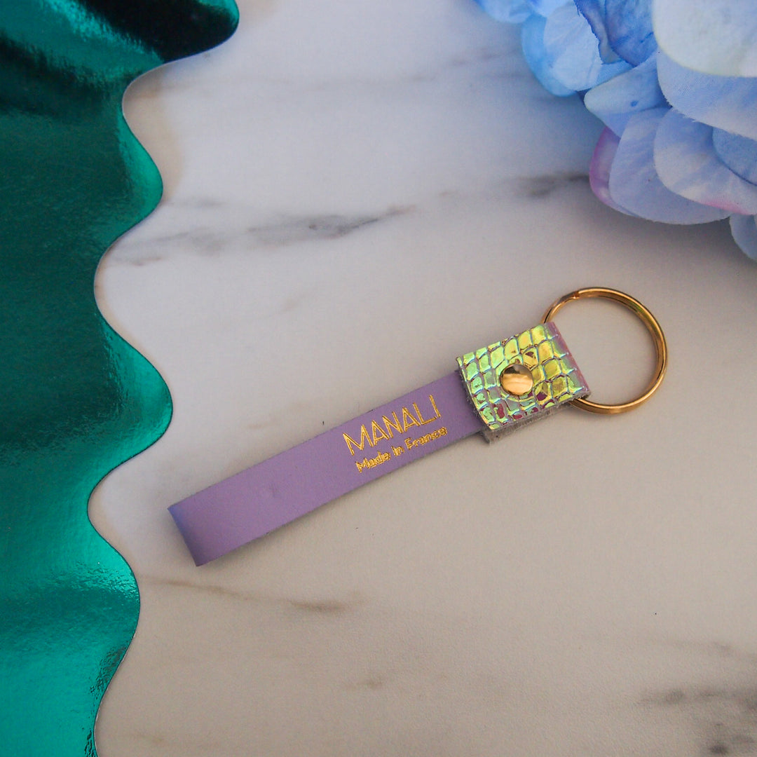 Porte-clés sirène Violet