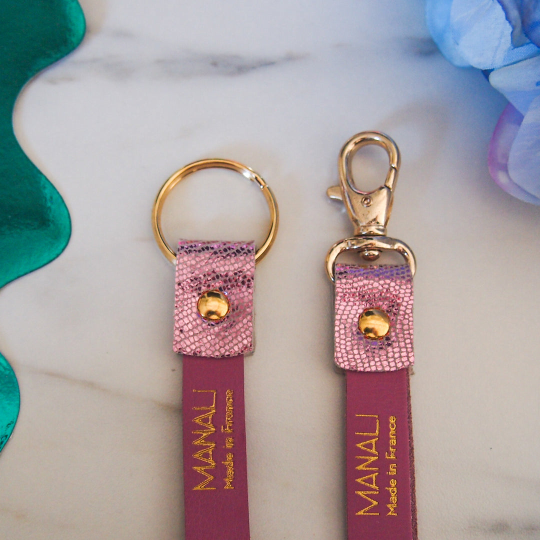 Porte-clés sirène turquoise