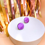 Charger l’image dans la galerie Puces d'oreilles en cuir 10 coloris