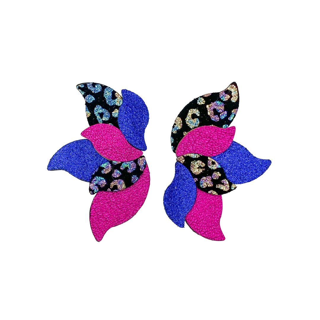 Boucles d’oreilles El grande Sol en cuir 6 coloris