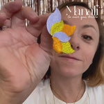 Charger et lire la vidéo dans la galerie, Boucles d’oreilles El grande Sol en cuir 6 coloris